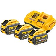 DEWALT XR FLEXVOLT Charger (3×9Ah) - Cordless Tool Charger