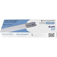 Staleks Expert 20 papmAm - replacement sandpaper for straight file white 180 grit, 25 pcs - Nail File