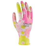 STALCO Rukavice polyesterové S-GARDEN vel. 8, 3 ks - Work Gloves