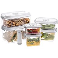STATUS Tritan XXL family set of vacuum jars 178620, white - Food Container Set