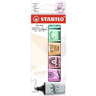 STABILO BOSS MINI Pastellove 2.0 - 6er-Pack - Textmarker