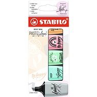 STABILO BOSS MINI Pastellove 2.0 - Pack of 5 - Highlighter