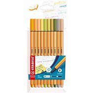 STABILO point 88, new colours, case 10 colours - Fineliner Pens