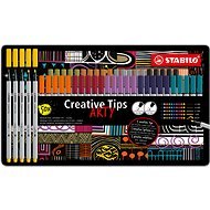 STABILO Creative Tips ARTY - sada 50 ks v plechu (10 barev Urban) - Fineliner Pens