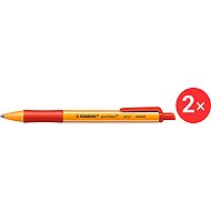STABILO Pointball, rot - 2er-Pack - Kugelschreiber
