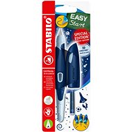 STABILO EASYbirdy 3D DreamWorld Special Edition for right-handed users, with tip for beginners, blue - Fountain Pen