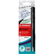 STABILO dr! ver medium - set of 4 (green, red, blue, black) - Fineliner Pens