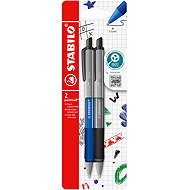 STABILO pointball colourful, blue and black - set of 2 - Ballpoint Pen