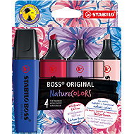 STABILO BOSS ORIGINAL NaturecolourS Wildflower - set of 4 - Highlighter