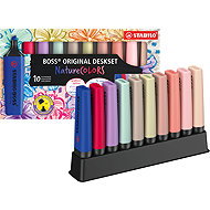 STABILO BOSS ORIGINAL NaturecolourS Wildflower - deskset 10 pcs - Highlighter