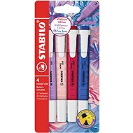 STABILO swing cool NatureCOLORS Wildflower - Set mit 4 Farben - Textmarker