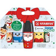 STABILO BOSS MINI Frosty Friends - 5er-Set - Textmarker