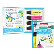 STABILO BOSS ORIGINAL BOOKLOVER Set - sada 4 ks (pro aplikaci STABILO Highlight App) - Highlighter
