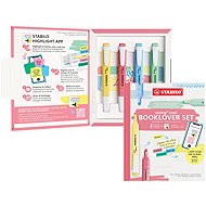 STABILO swing cool BOOKLOVER Set - sada 4 ks (pro aplikaci STABILO Highlight App) - Highlighter