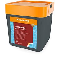 STEINBACH Chlorové tablety 200 g, pomalu rozpustné, 5 kg - Bazénová chemie