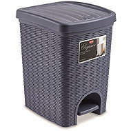 STEFANPLAST Waste Bin 20L, 31 × 27.5 × 39cm, Blue - Rubbish Bin