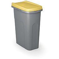 STEFANPLAST Home Eco System Bin 25L, Yellow - Rubbish Bin