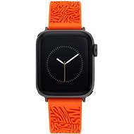 Steve Madden Silicone, Orange, Apple Watch 38/40/41 mm WS/1003ORBK384041 - Watch Strap