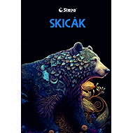 STEPA A3 20 Blatt schwarz - Skizzenblock