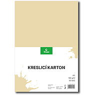 STEPA drawing board A3 50 sheets 180g/m2, cream - Colour Paper