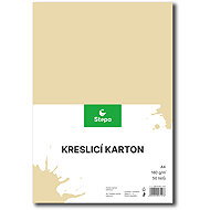 STEPA Zeichenbrett A4 50 Blatt 180g/m2, creme - Buntpapier