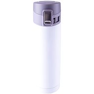 STEUBER Thermal bottle with lockable opening 450 ml, white - Thermos