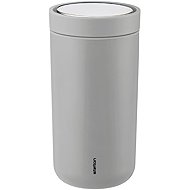 Stelton TO GO CLICK Thermo mug 200 ml matt light grey - Thermal Mug