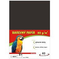 Stepa Colored paper A3 / 100 / 80 g - black - Colour Paper