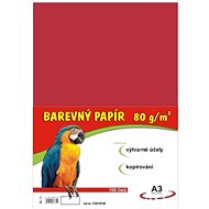 Stepa Colored paper A3 / 100 / 80 g - red - Colour Paper