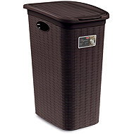 Stefanplast Elegance laundry basket 36 l, brown - Laundry Basket