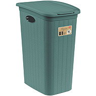 Stefanplast Elegance laundry basket 36 l, green-grey - Laundry Basket