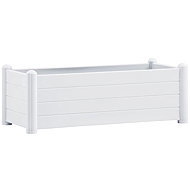 STEFANPLAST Chest, raised bed Italia 100 white - Raised Garden Bed