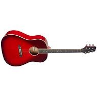Stagg SA35 DS-TR Red - Acoustic Guitar