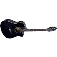 Stagg SA20DCE-BLK - Acoustic-Electric Guitar