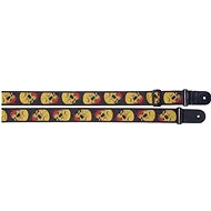 Stagg SWO-SKBLOOD YEL yellow - Guitar Strap