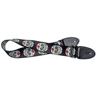 Stagg STE MEX SK 2 black and pink - Guitar Strap