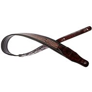 Stagg SPFL LEAF BRW brown - Guitar Strap