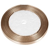 BELLATEX Satin ribbon 6 mm/22,5 m, 015 light brown - Ribbon
