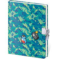 STIL 365 A5 Pixel Quest Diary with Lock - Journal