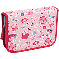 Stil 365 School pencil case one tier Pinky - School Case