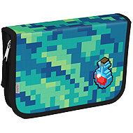 Stil 365 School pencil case one tier Pixel Quest - School Case