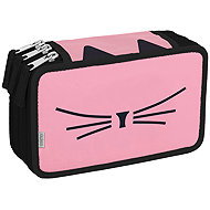 Stil 365 Three-tier school pencil case Cat lady - School Case