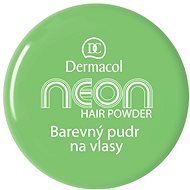 DERMACOL Neon Hair Powder No. 6 - Green 2,2 g - Púder na vlasy