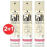 SCHWARZKOPF TAFT Keratin 3× 250ml - Hairspray