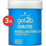 SCHWARZKOPF GOT2B Chaotic 3 × 100 ml - Styling Gum