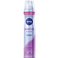 NIVEA Diamond Gloss Care 250 ml - Lak na vlasy