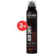 SYOSS Air Dry Curl Mousse 3 × 200 ml - Hajhab