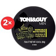 TONI&GUY Men Workable Matte Paste 2× 75 ml - Pasta na vlasy