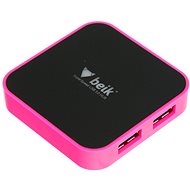 Beik HYD-9003B four port USB 3.0 hub - pink - USB Hub