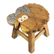 Wooden Children's Chair - LAMB - Stool